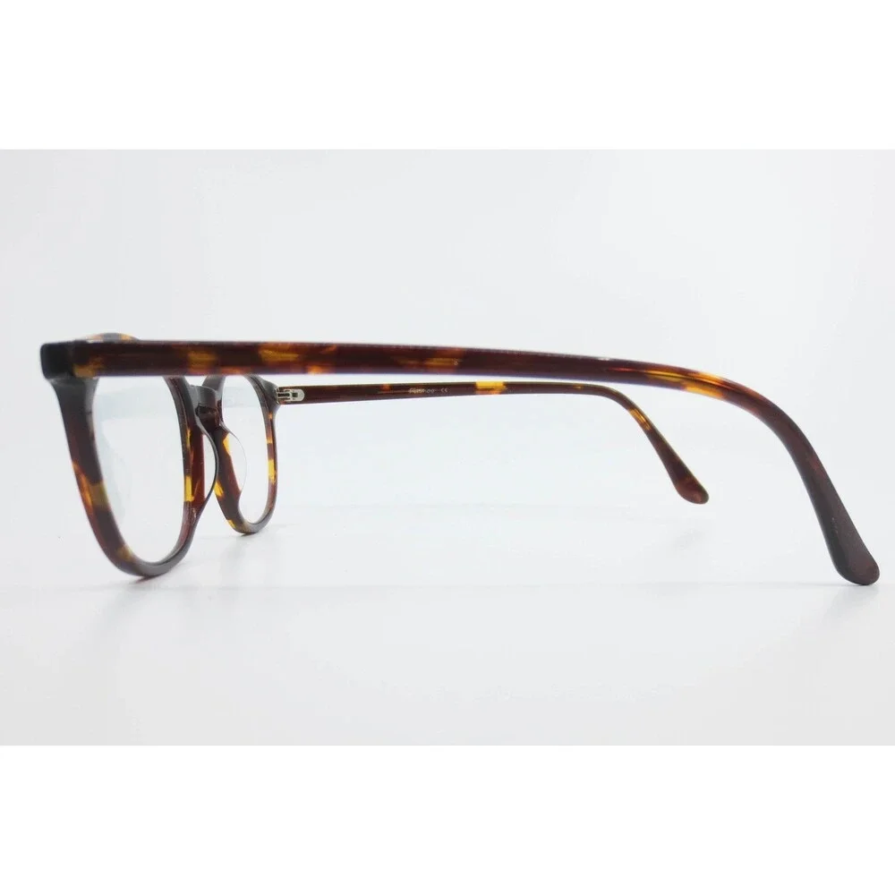 Firmoo DBSN62320 Tortoise Round Eyeglasses Frames 50-19-145 C104 Brown Mottled